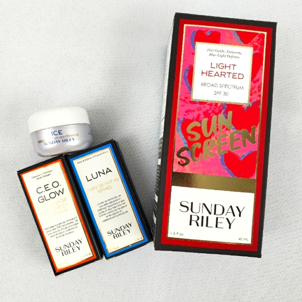 Sunday Riley Bundle NIB Unopened